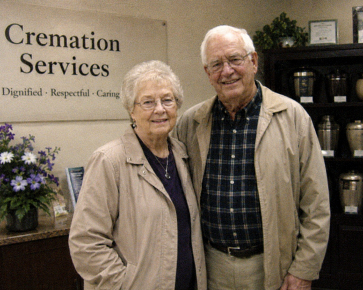 Rachel and Dan, founders of Dignified Farewell Pet Cremation